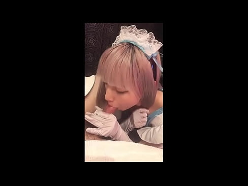 ❤️ Idol japonesa [mayuka], disfraz de criada francesa, parte 1, mamada y paja con loción ❌ Video de porno en es.verhentai.ru ❌️