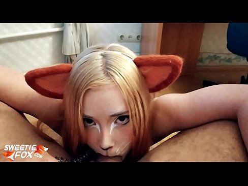 ❤️ Kitsune tragando polla y semen en la boca ❌ Video de porno en es.verhentai.ru ❌️